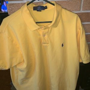 Ralph Lauren yellow polo XL